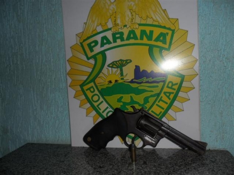 Homem é preso com revólver calibre 38 em Capitão