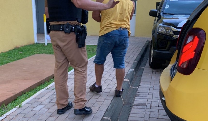 Homem bate na mulher e acaba preso em Santa Tereza do Oeste