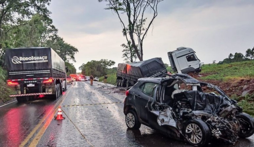 Morador de Capitão perde a vida em grave acidente na PR-182 em Ampére