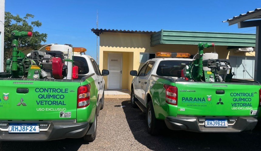 Carro do fumacê já está percorrendo ruas de Capitão para auxiliar no combate à dengue