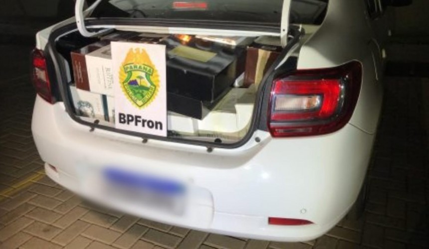 BPFron apreende contrabando de vinhos avaliado em cerca de R$ 10 mil na BR-277