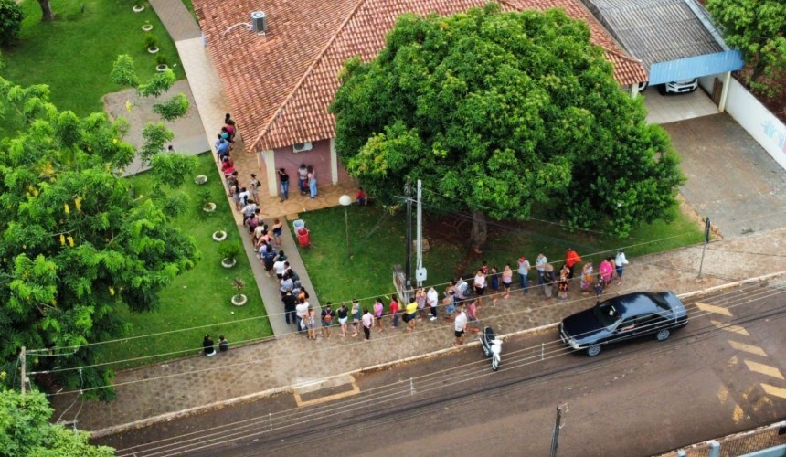 Famílias de Capitão que foram atingidas pelas chuvas no final de 2023 estão recebendo cestas básicas