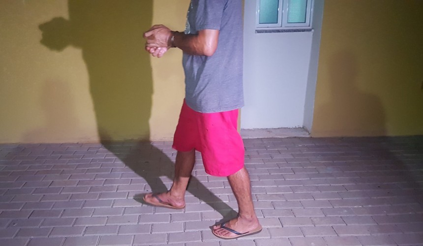 Homem é detido por agredir companheira em Boa Vista da Aparecida