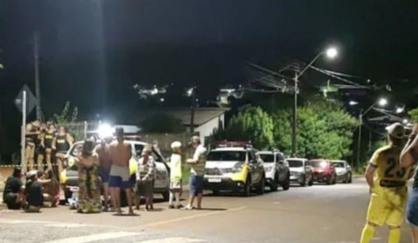 Homem é morto com golpes de faca durante churrasco no Paraná