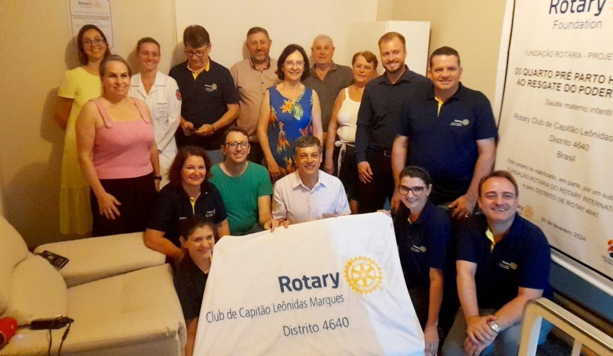 Capitão: Hospital Nossa Senhora Aparecida de Capitão recebe quarto humanizado para gestantes através do Rotary Club