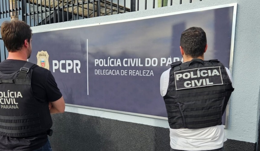 Polícia Civil e Militar prendem homem acusado de esfaquear a companheira de 69 anos em Realeza