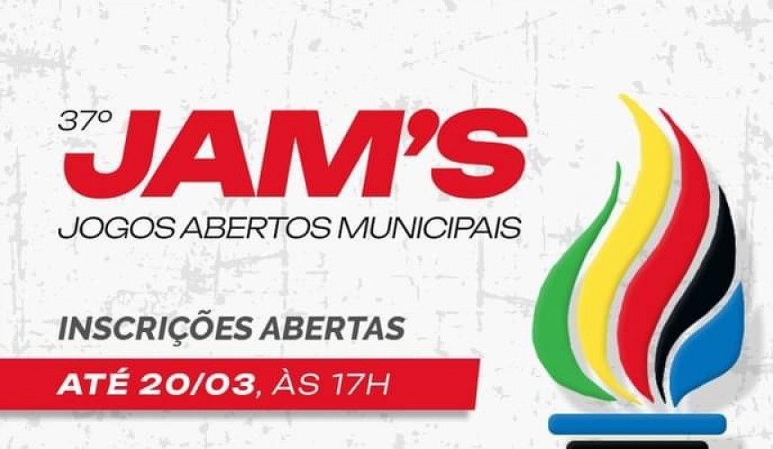 Últimos dias para as inscrições da 37° edição dos Jogos Abertos Municipais de Capitão