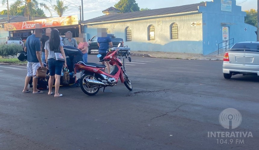 Acidente é registrado na Avenida Iguaçu em Capitão