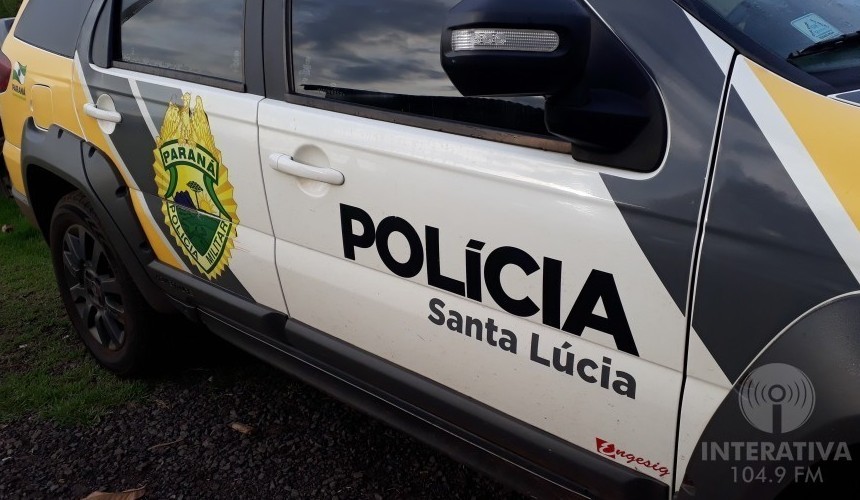 Polícia militar apreende motocicleta após fuga em Santa Lúcia