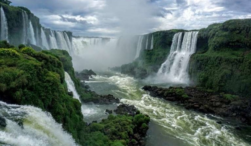 Moradores de Capitão não pagam para visitar as Cataratas no aniversário da cidade