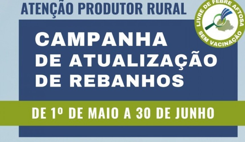 Veterinário da ADAPAR de Capitão orienta sobre a campanha de atualização dos rebanhos