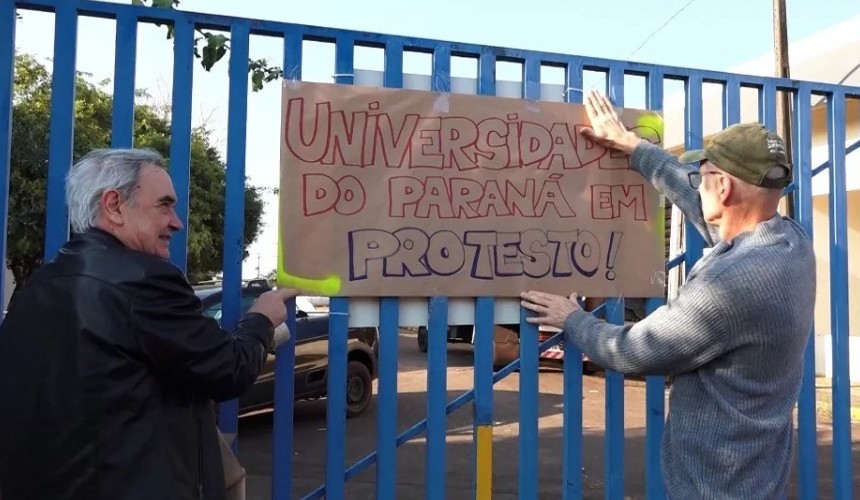 Universidades do Paraná realizam um dia de paralisação