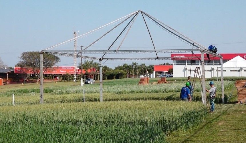 Preparações para início do Show Rural de Inverno estão quase sendo finalizadas