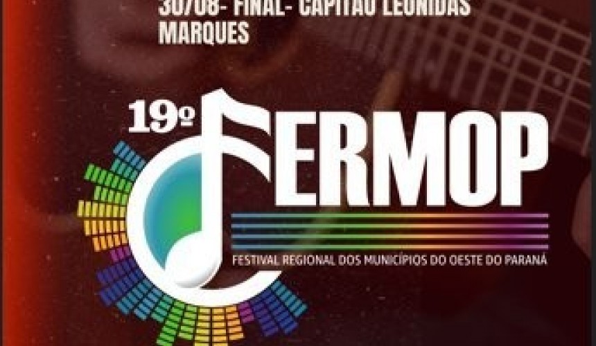 Acontece nesta sexta-feira (30) a grande final da 19° edição da FERMOP em Capitão