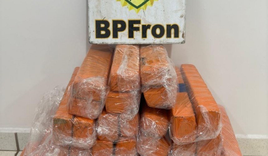 BPFRON prende homem com 31 KG de maconha em Realeza