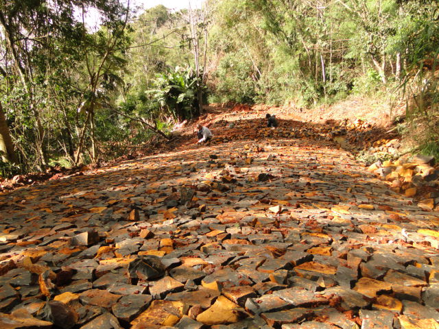 Serras do interior de Boa Vista recebem calçamento