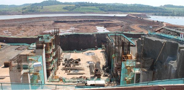 Usina Baixo Iguaçu: paralisação foi 