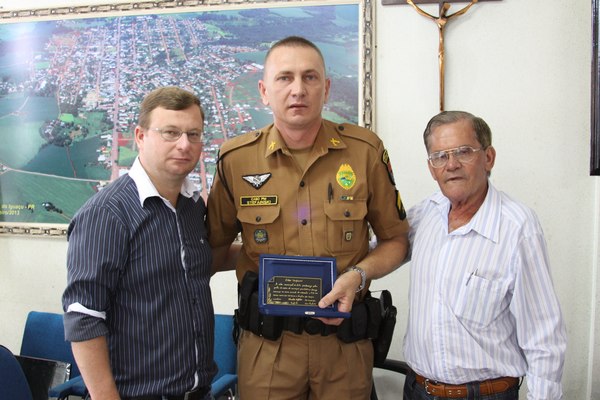 Cabo Stefainski assume o comando da Polícia Militar de Nova Prata do Iguaçu