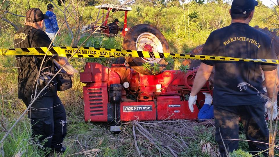 Agricultor morre esmagado por trator em Nova Prata do Iguaçu