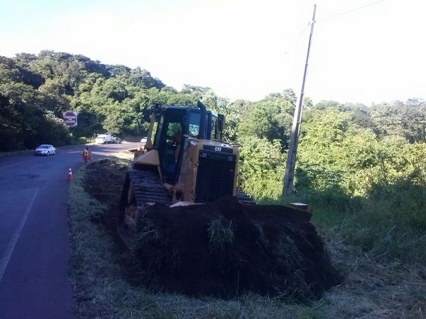 Começa obra de construção de 3ª faixa na BR-163 em Capitão